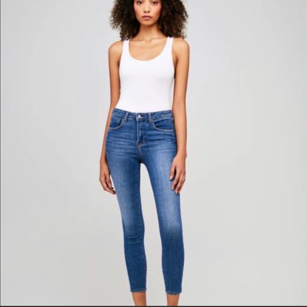 L’Agence Margot high rise skinny jeans size 25